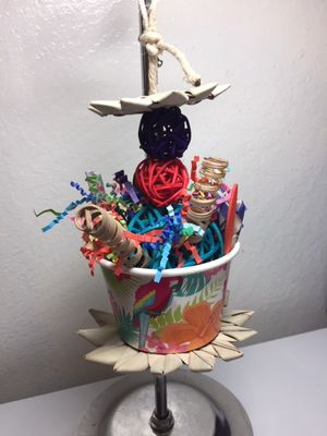 SMALL PARROT TOYS