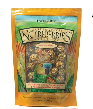 LAF Parrot Garden Veggie  Nutriberries
