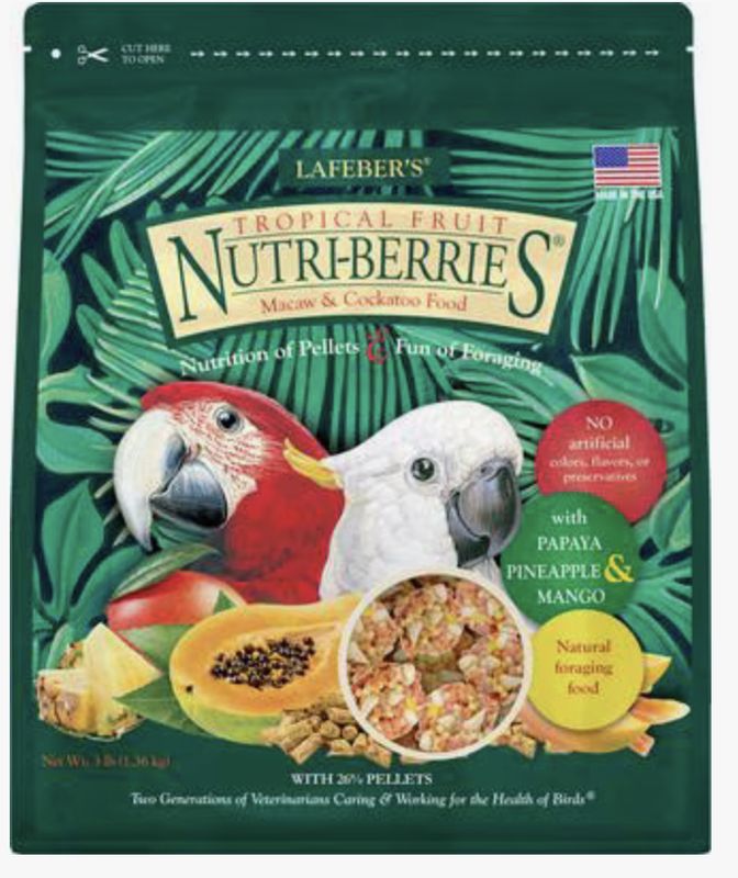 LAF Macaw Tropical Fruit  10oz