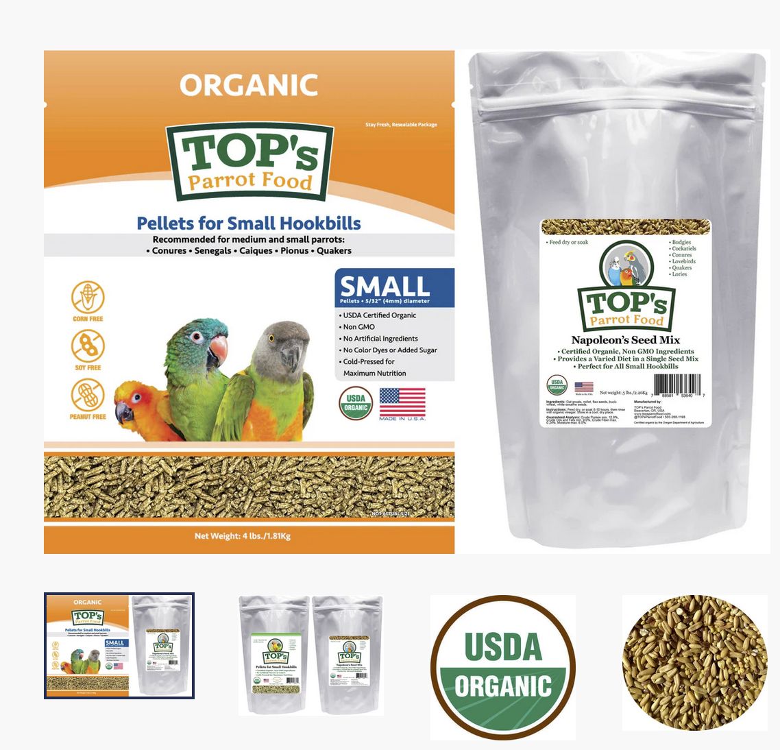 TOPS  Small  Hookbill 1 #