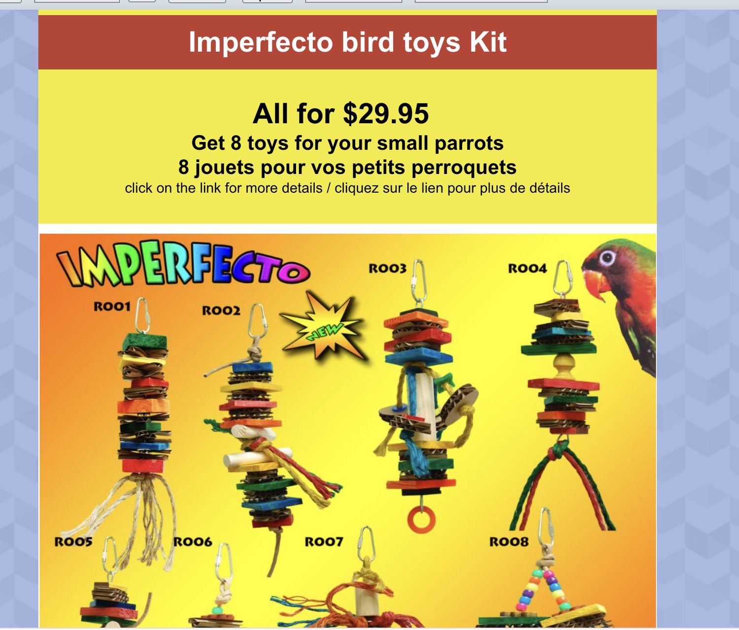 FM IMP-RSM  8 Small Toys