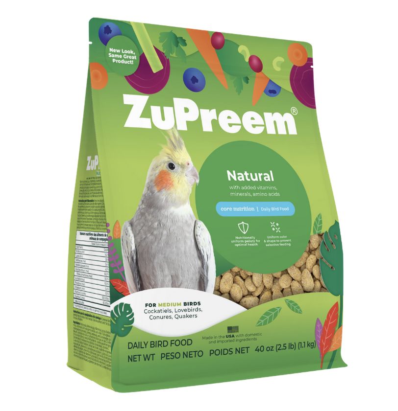 ZUP Natural Cockatiel 2.5#
