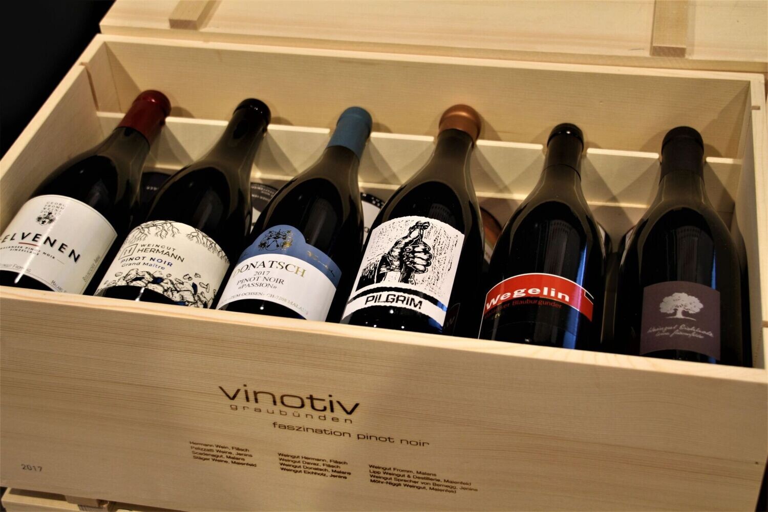 Vinotiv Holzkiste Pinot noir 2022