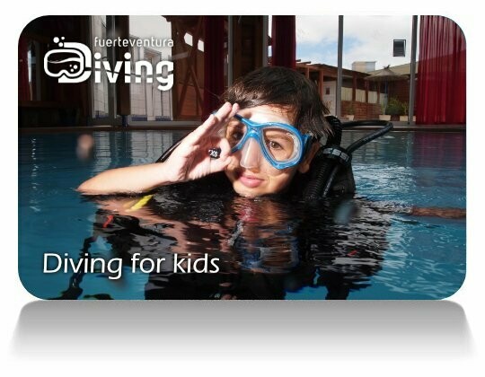 Buceo para niños