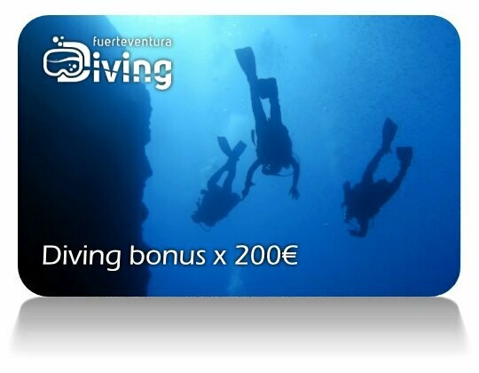 Bono para buceo de 200€