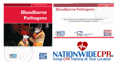 Group Bloodborne Pathogens Training, 10-19 people