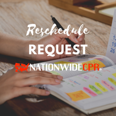 Reschedule Request