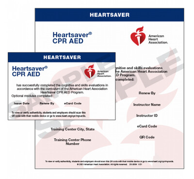 HeartSaver CPR AED (AHA)