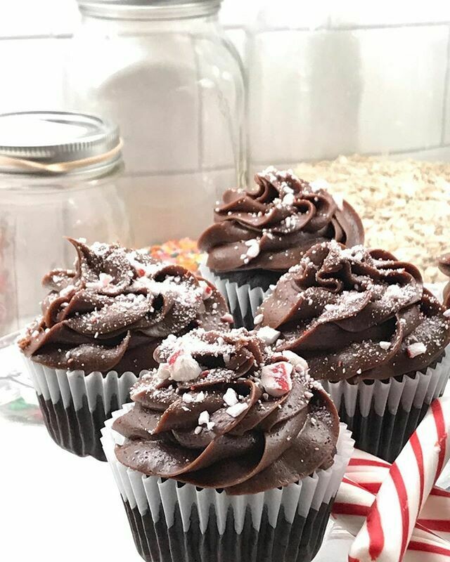 Chocolate Peppermint Cupcakes
