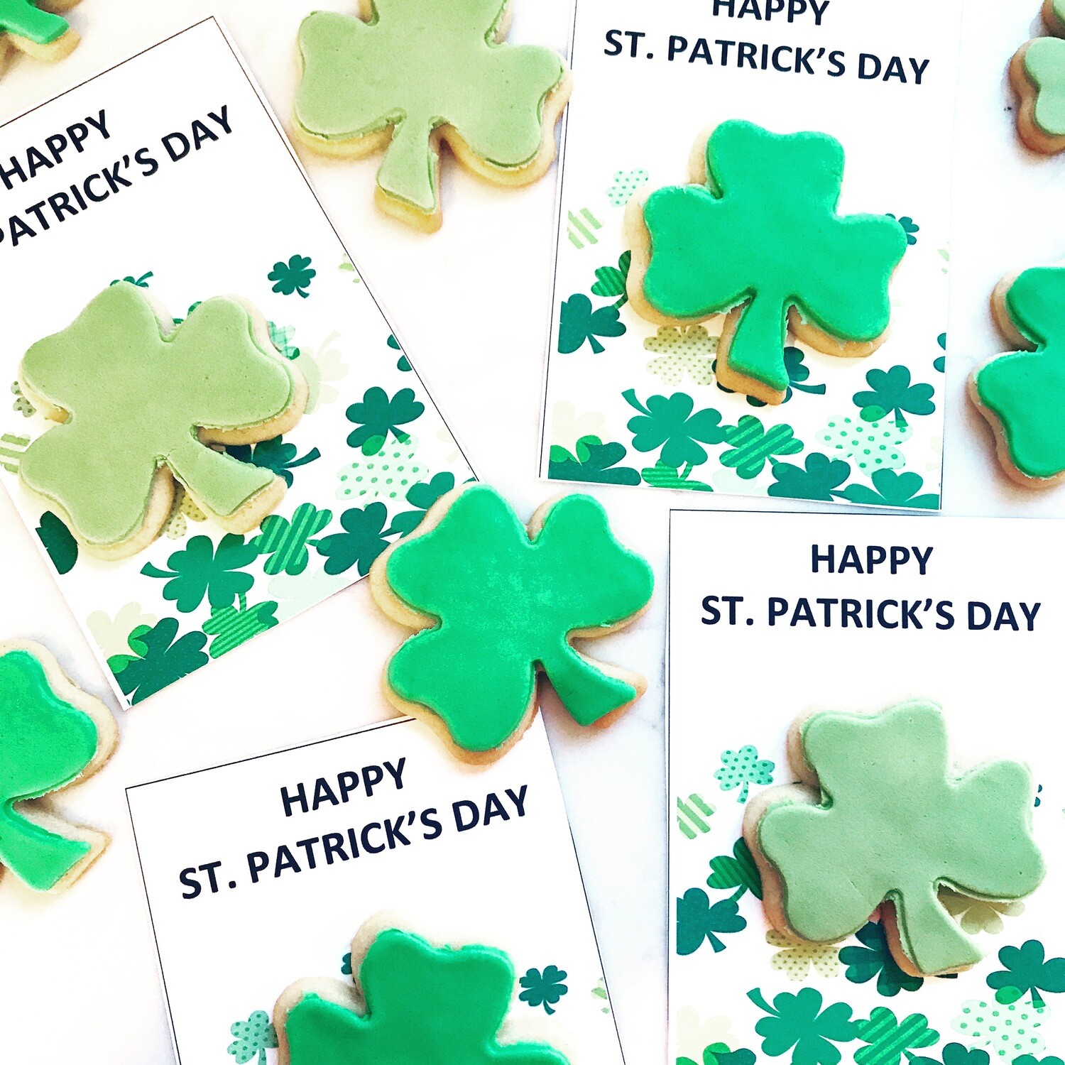 St Patrick&#39;s Day Cookie Card