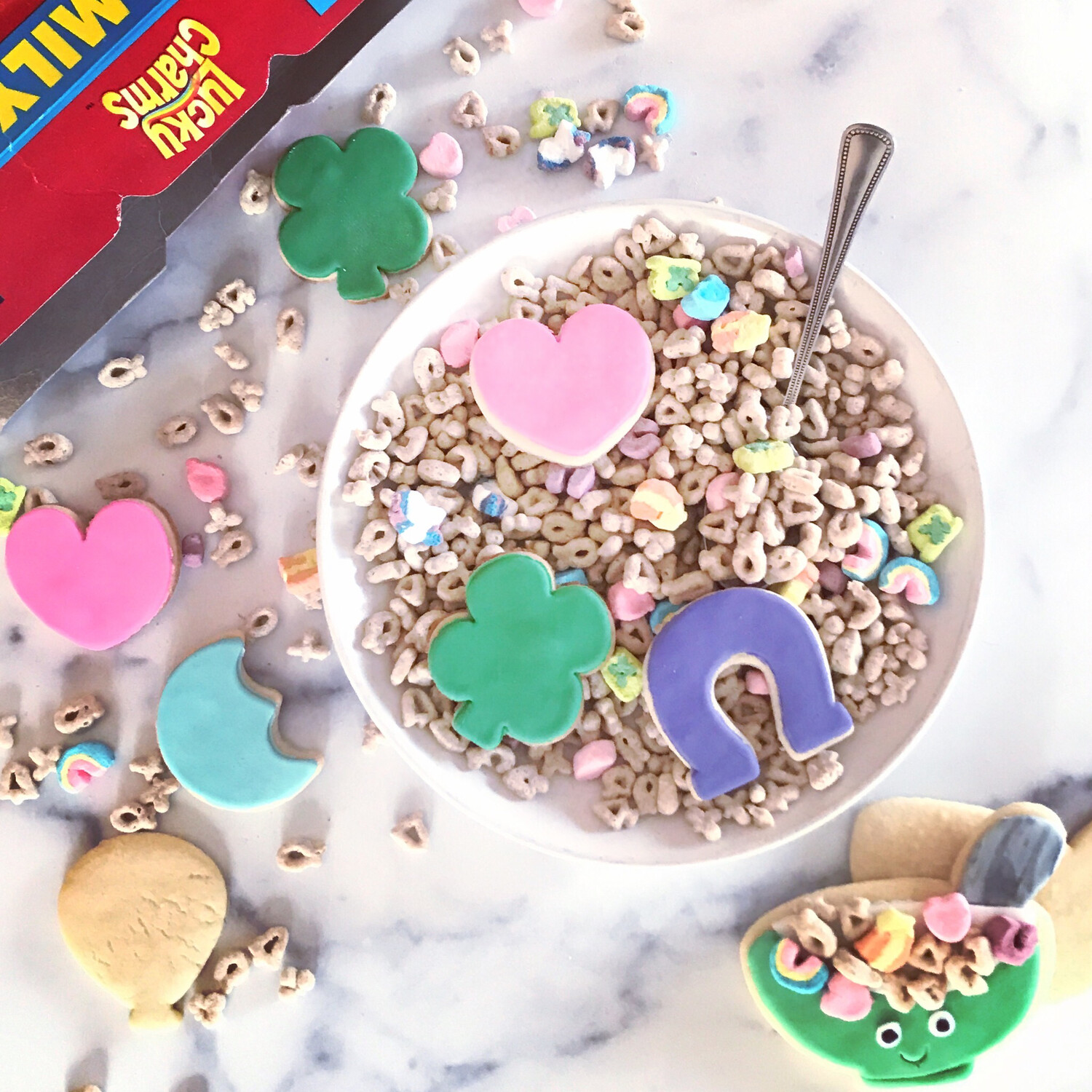 Lucky Charm Cookies Lucky Charm Cookies