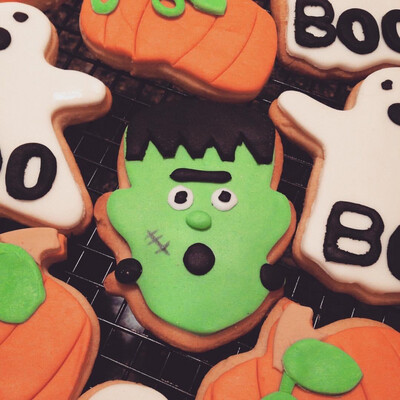 Halloween Fun Cookies 