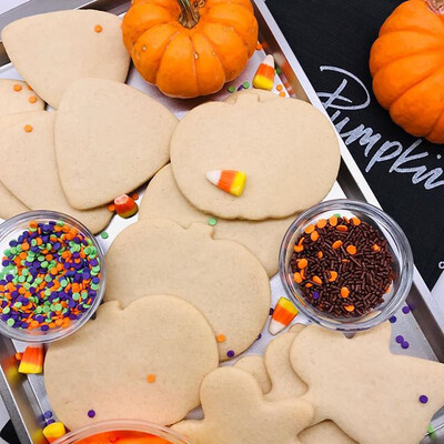 Little bakers Halloween Cookie Class