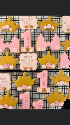 Once Upon A Time 1st Birthday Cookies