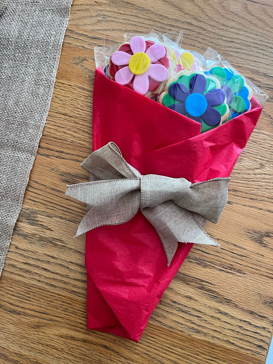 Flower Bouquet - Per Cookie
