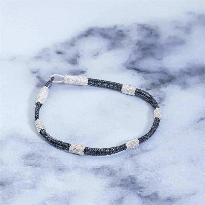 Stripes & Bridges, Unisex Bracelet