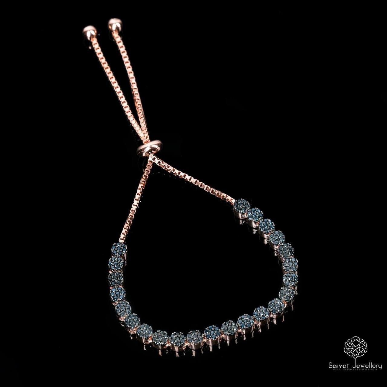 De Luxe Bracelet, Black Passion