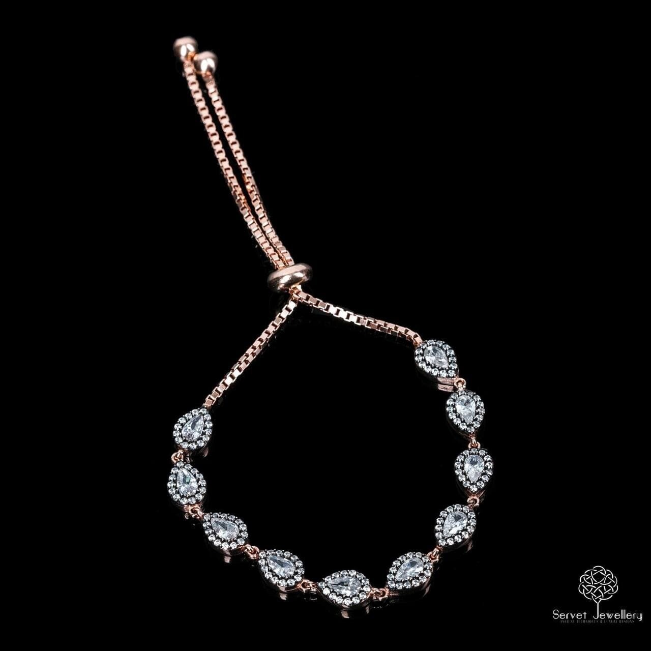De Luxe Bracelet, Dance of Angel, White