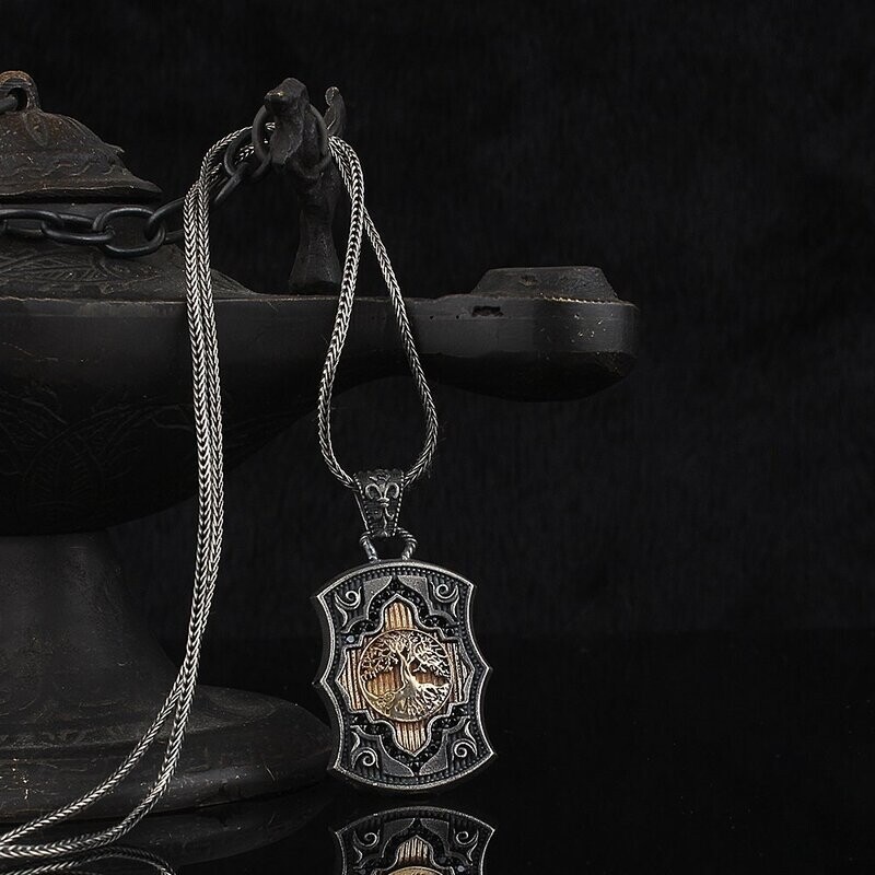 925K Sterling Tree of Life  Necklace