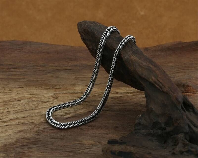 Kette 925 Silber Fuchsschwanz Kette 925 Silber Fuchsschwanz