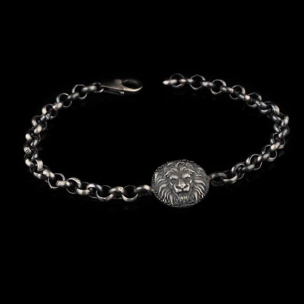 Armband Löwe Armband 925 Silber