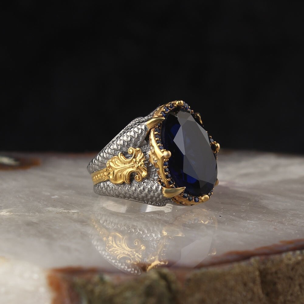 925 Silber Zirkon Vergoldet