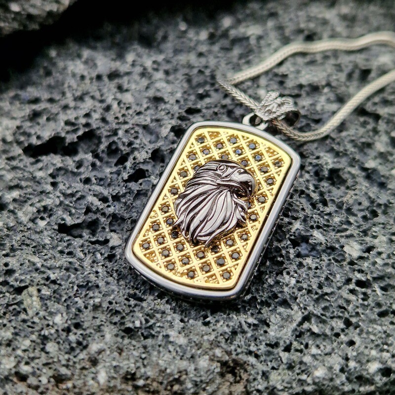 Eagle 925K Sterling Necklace Eagle 925K Sterling Necklace