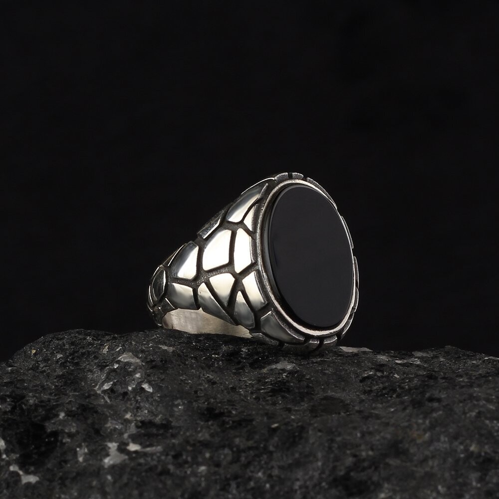 925 Silber Ring Onyx