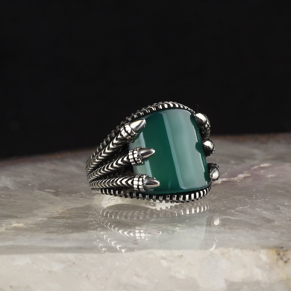 925 Silber Ring Achat