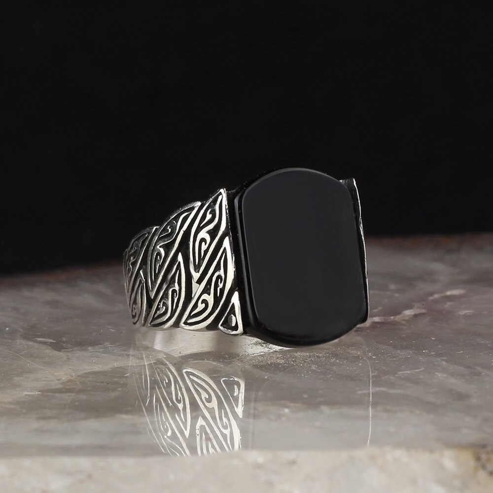 925 Silber Ring Onyx