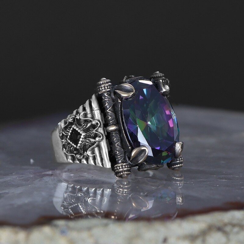 925 Silver Ring Topaz 925 Silver Ring Topaz