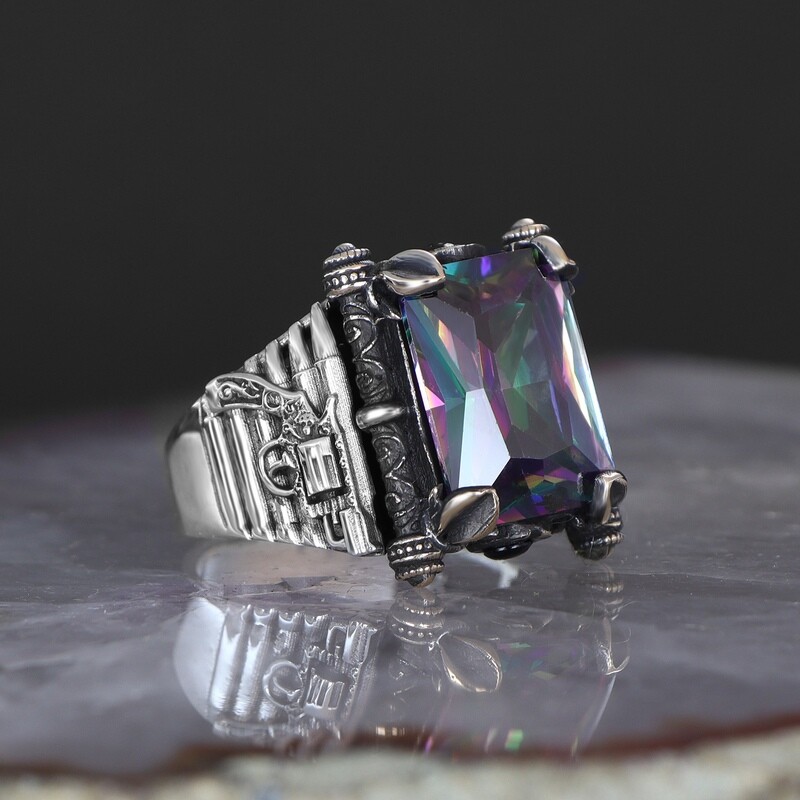 925 Silver Ring Topaz 925 Silver Ring Topaz