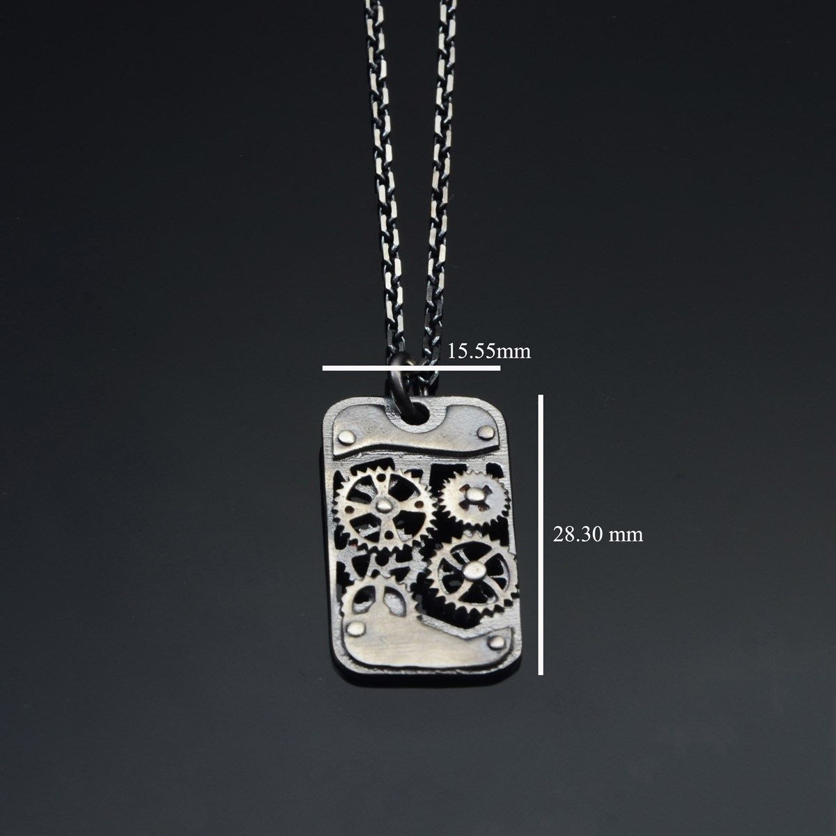 Timeless 925 Sterling Silver Necklace Halskette