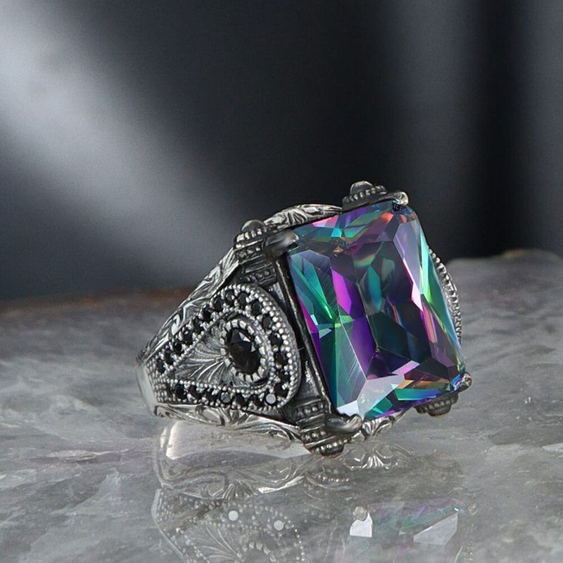 925 Silver Ring Topaz 925 Silver Ring Topaz