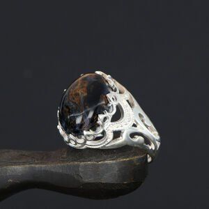 925 Silver Ring Pietersit 925 Silver Ring Pietersit