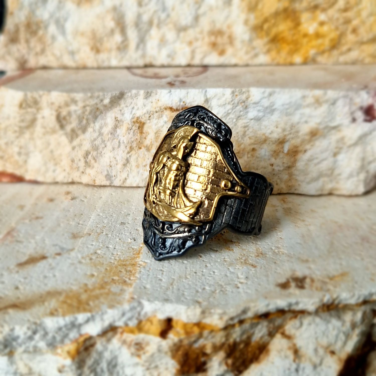 Ring Freesize 925 Silber - Ein Symbol von Mut und Stärke!