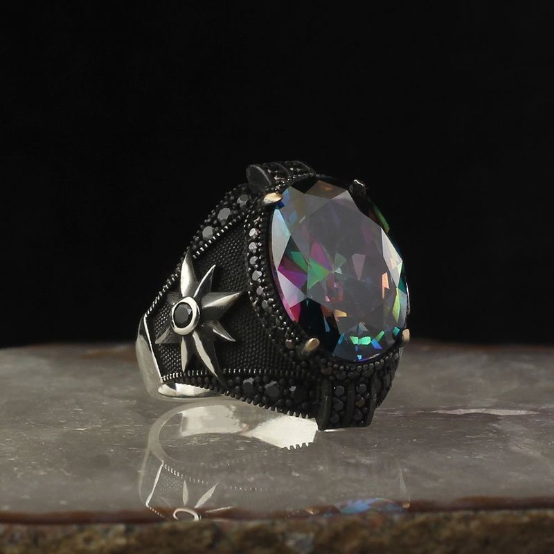 925 Silver Ring Topaz 925 Silver Ring Topaz