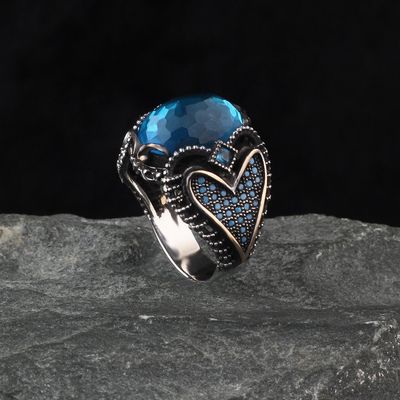 925 Silver Ring Zirkon