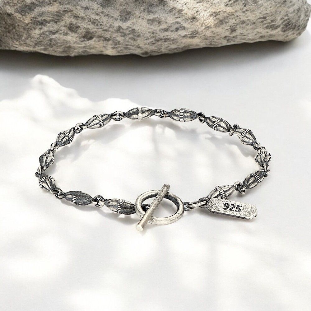 Herrenarmband aus 925er-Sterlingsilber