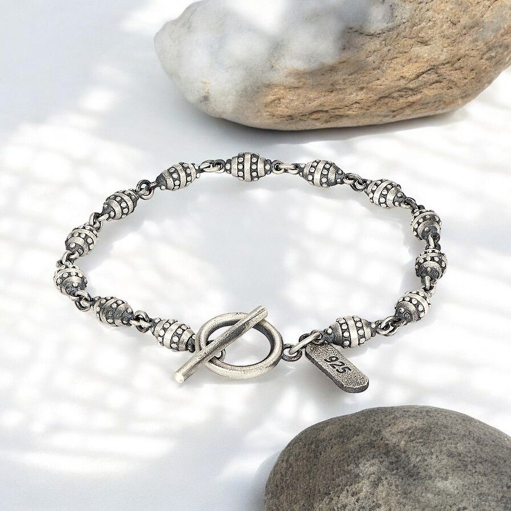 Herrenarmband aus 925er-Sterlingsilber