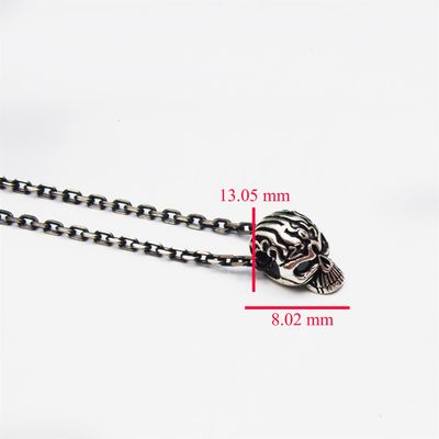Premium Skull Silver Necklace Premium Skull Silver Necklace