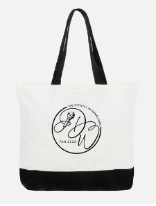 "New" Dionne Warwick Large Cotton Tote Bag