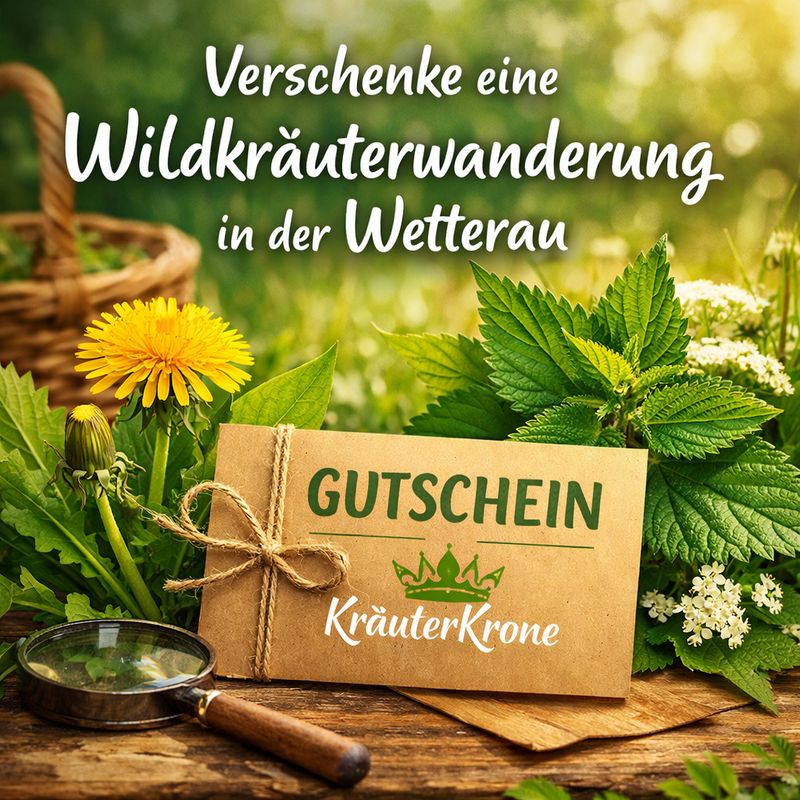 Gutschein für eine Wildkräuterwanderung