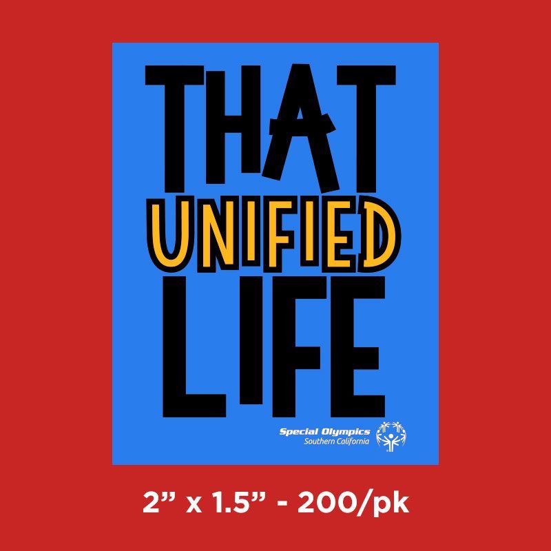 2025 That Unified Life Stickers (200 per pack)