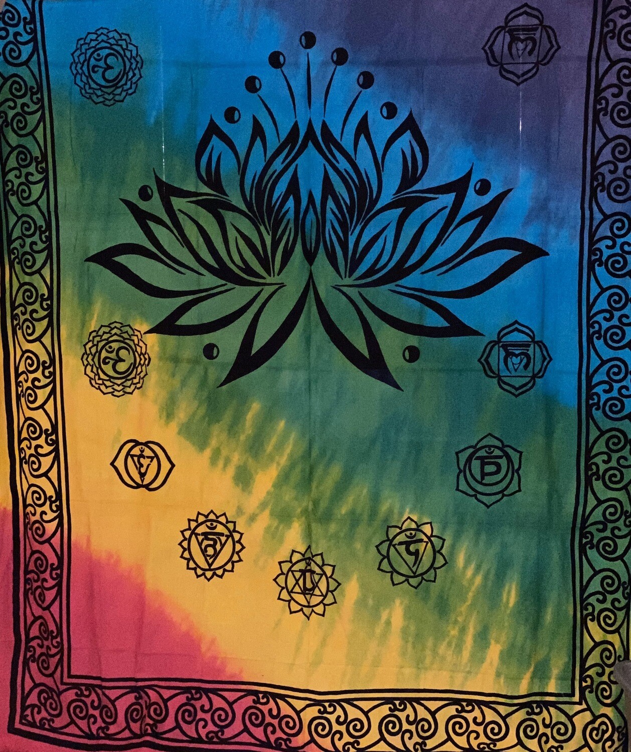 Lotus Chakra Tapestry Lotus Chakra Tapestry
