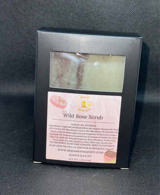 Wild Rose Scrub Soap Bar
