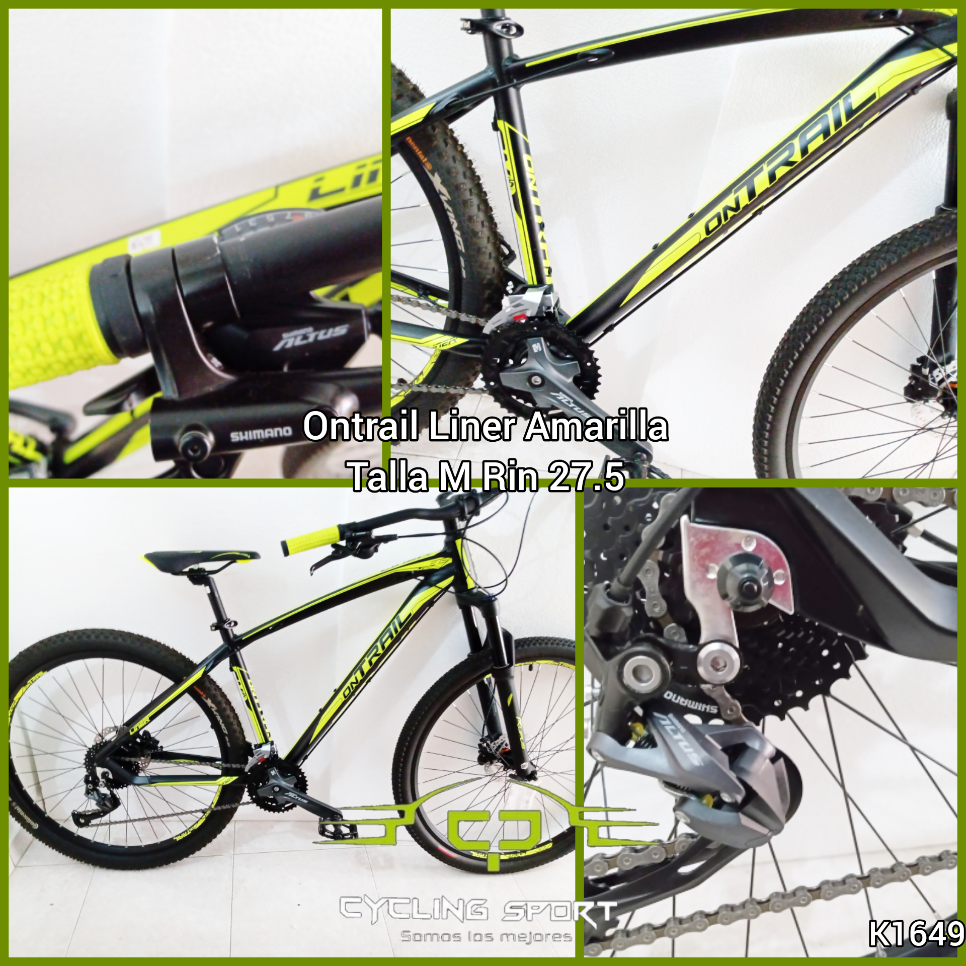 Bicicleta Ontrail Liner Rin 27.5