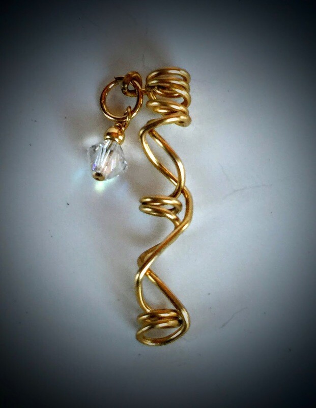 J-Micro Loc Double Wrap -1&quot; with crystal