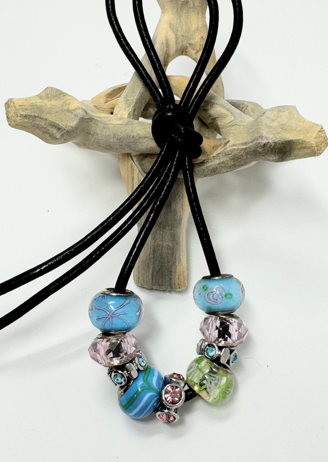 Loc Tie - Tropical Blue