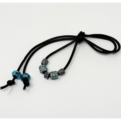 Loc Tie - Blue Bling